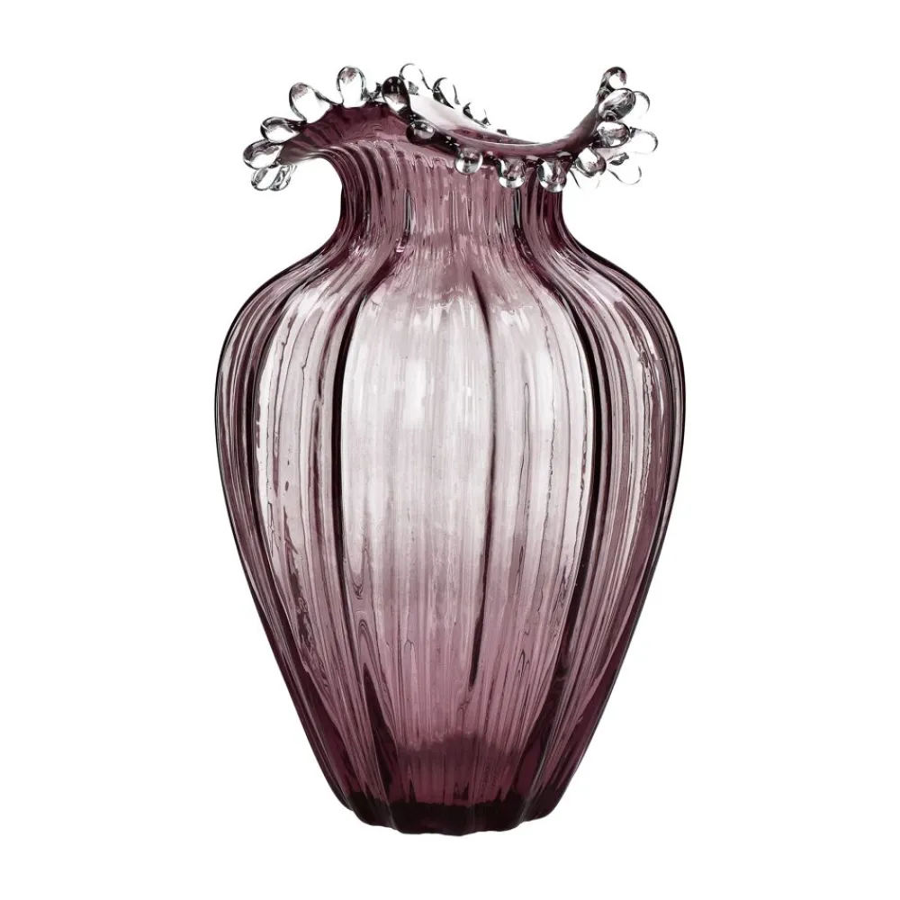 Pomax Vases-PROFUMO - vase - verre - DIA 21 x H 34 cm - figue