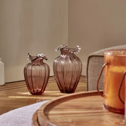 Pomax Vases-PROFUMO - vase - verre - DIA 21 x H 34 cm - figue