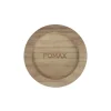Pomax Chandeliers-PURE - dessous de bougie - bois de paulownia - DIA 9,5 x H 2,5 cm - naturel