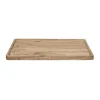 Pomax Plateaux-PUZZLE - plateau - bois d'acacia - L 40 x W 28,5 x H 2 cm - naturel