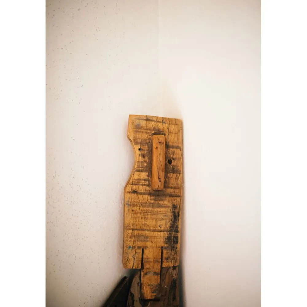 Pomax Objets De Décoration-RAGAZZI - objet déco - bois récupéré - H 120 cm - brun