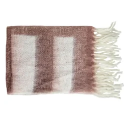 Pomax Plaids-RAYO - plaid - acrylique / polyester - L 130 x W 170 cm - mix de couleurs