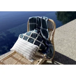 Pomax Coussins-REVERIES - coussin - coton - L 50 x W 30 cm - vert forêt