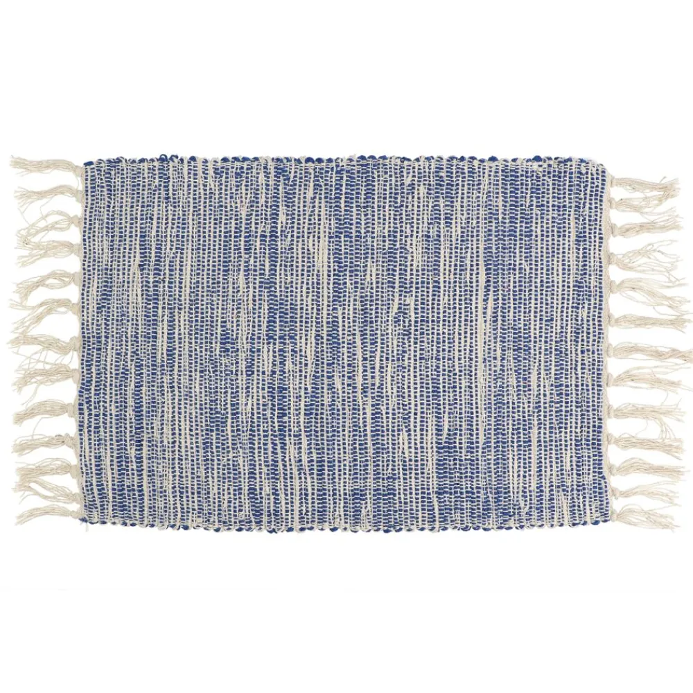 Pomax Linge De Table-REVERIES - set de table - coton - L 48 x W 33 cm - bleu