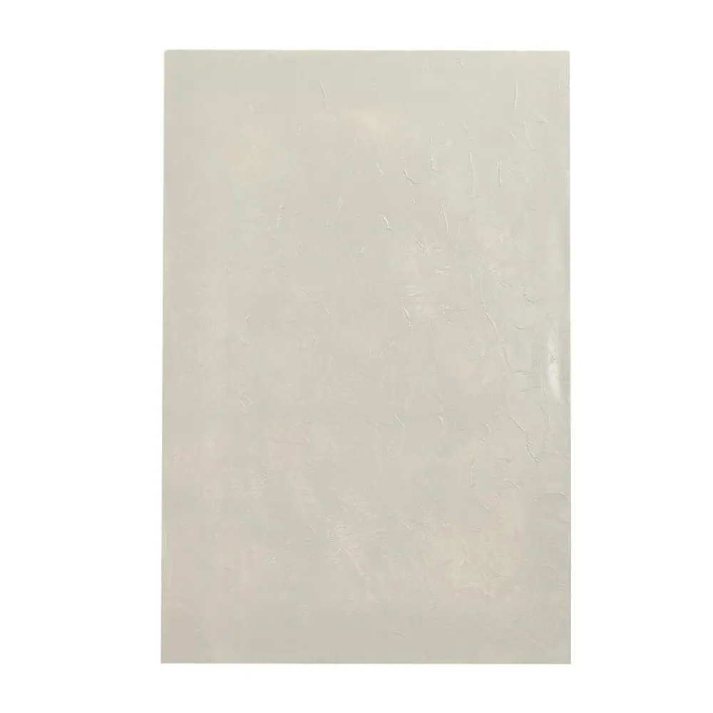 Pomax Tableau / Déco Murale-ROCHA - toile - canvas / bois - L 80 x W 3 x H 120 cm - amande