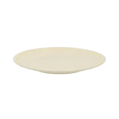 Pomax Vaisselle-ROMANCE - assiete à dessert - porcelaine - DIA 22 x H 2,5 cm - latté