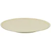 Pomax Vaisselle-ROMANCE - assiette plate - porcelaine - DIA 26,5 x H 2,5 cm - latté