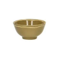 Pomax Vaisselle-ROMANCE - bol à céréales - porcelaine - DIA 11,5 x H 6 cm - cumin