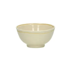 Pomax Vaisselle-ROMANCE - bol à céréales - porcelaine - DIA 11,5 x H 6 cm - latté