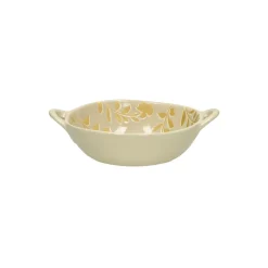 Pomax Saladiers / Plats À Servir-ROMANCE - bol - porcelaine - L 17,5 x W 13,7 x H 5 cm - latté