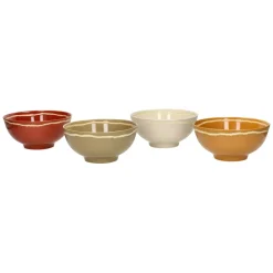 Pomax Vaisselle-ROMANCE - bol à soupe - porcelaine - DIA 15 x H 7 cm - safran