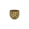 Pomax Vaisselle-ROMANCE - gobelet - porcelaine - DIA 7 x H 6 cm - cumin