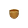 Pomax Vaisselle-ROMANCE - tumbler - porcelaine - DIA 7 x H 6 cm - safran