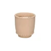 Pomax Senteurs-RONDA - bougie 2 mèches - argile / cire - DIA 12 x H 12 cm - ivoire