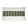 Pomax Coussins-SAINT-TROPEZ - coussin - lin / coton - L 50 x W 30 cm - vert