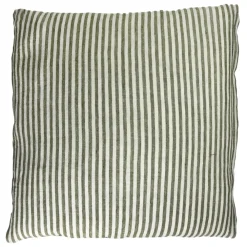 Pomax Coussins-SAINT-TROPEZ - coussin - lin / coton - L 60 x W 60 cm - vert