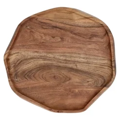 Pomax Plateaux-SAVANNA - plat - bois d'acacia - L 37 x W 34,5 x 2,5 cm - naturel