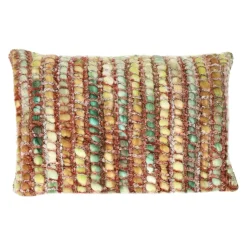 Pomax Coussins-SAVONA - coussin - acrylique - L 50 x W 30 cm - mix de couleurs