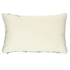 Pomax Coussins-SAVONA - coussin - acrylique - L 50 x W 30 cm - vert