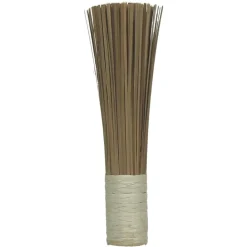 Pomax Objets De Décoration-SEIYO - petit balai - bambou/ rotin - naturel - S - DIA 4,5 x 30cm