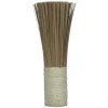 Pomax Objets De Décoration-SEIYO - petit balai - bambou/ rotin - naturel - S - DIA 4,5 x 21cm