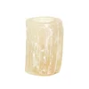 Pomax Photophores / T-lights-SELENA - photophore - selenite - DIA 8 x H 12 cm - rose