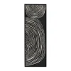 Pomax Tableau / Déco Murale-SESTRI - toile avec cadre - polyester / bois de pin - L 43 x W 4,3 x H 123 cm - noir