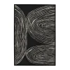 Pomax Tableau / Déco Murale-SESTRI - toile avec cadre - polyester / bois de pin - L 83 x W 4,3 x H 123 cm - noir