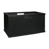 Pomax Concepts Modulaires-SHADOW - panier - bambou / bois - L 56 x W 29,5 x H 27 cm - noir