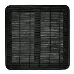 Pomax Concepts Modulaires-SHADOW - plateau M - bambou / bois - L 40 x W 40 x H 2 cm - noir
