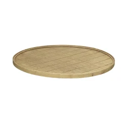 Pomax Concepts Modulaires-SHADOW - plateau S - bambou / bois - DIA 45 x H 2 cm - naturel