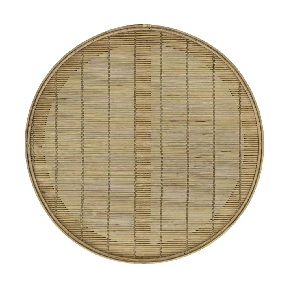 Pomax Concepts Modulaires-SHADOW - plateau S - bambou / bois - DIA 45 x H 2 cm - naturel