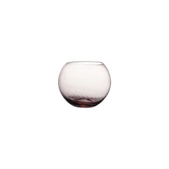 Pomax Verres-SHIRLEY - gobelet à cocktail - verre - DIA 11 x H 9 cm - rose