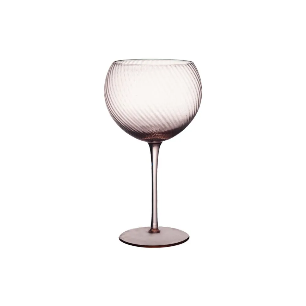 Pomax Verres-SHIRLEY - gobelet à cocktail - verre - DIA 11 x H 20 cm - rose