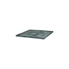 Pomax Bols & Paniers-SINCLAIR - plat - aluminium - L 29,5 x W 29,5 x H 1,5 cm - vert