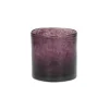 Pomax Photophores / T-lights-SKLO - photophore - verre - DIA 10 x H 10 cm - aubergine