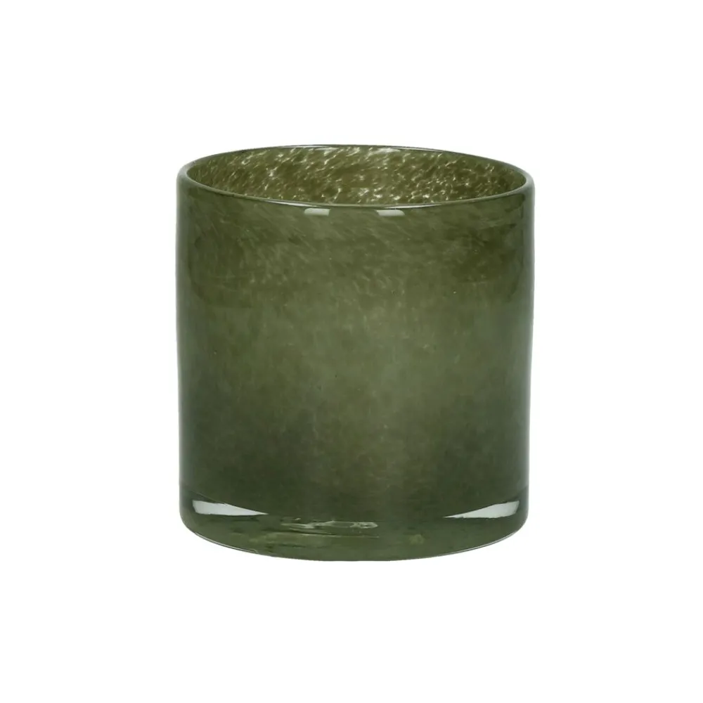 Pomax Photophores / T-lights-SKLO - photophore - verre - DIA 12 x H 12 cm - canard