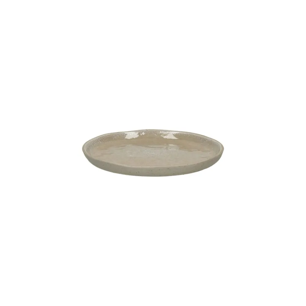 Pomax Vaisselle-SPIRO - assiette apéritif - grès - DIA 12 cm x H 1 cm - coquillage