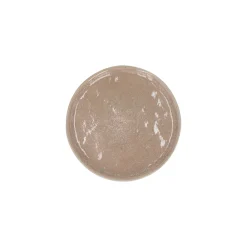 Pomax Vaisselle-SPIRO - assiette apéritif - grès - DIA 12 cm x H 1 cm - poudre rose