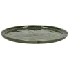 Pomax Vaisselle-SPIRO - assiette plate - grès - DIA 27 cm x 1,5 cm - vert foncé
