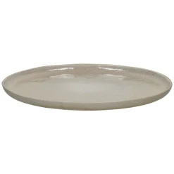 Pomax Vaisselle-SPIRO - assiette plate - grès - DIA 27 cm x H 1,5 cm - coquillage
