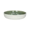 Pomax Vaisselle-SPIRO - blate - porcelaine - DIA 24 x H 5,5 cm - céladon
