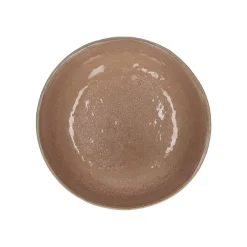 Pomax Vaisselle-SPIRO - bol à soupe - grès - DIA 16 x H 6 cm - poudre rose