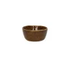 Pomax Vaisselle-SPIRO - mini bol - grès - DIA 9 x H 4,2 cm - brun