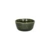 Pomax Vaisselle-SPIRO - mini bol - grès - DIA 9 x H 4,2 cm - vert foncé