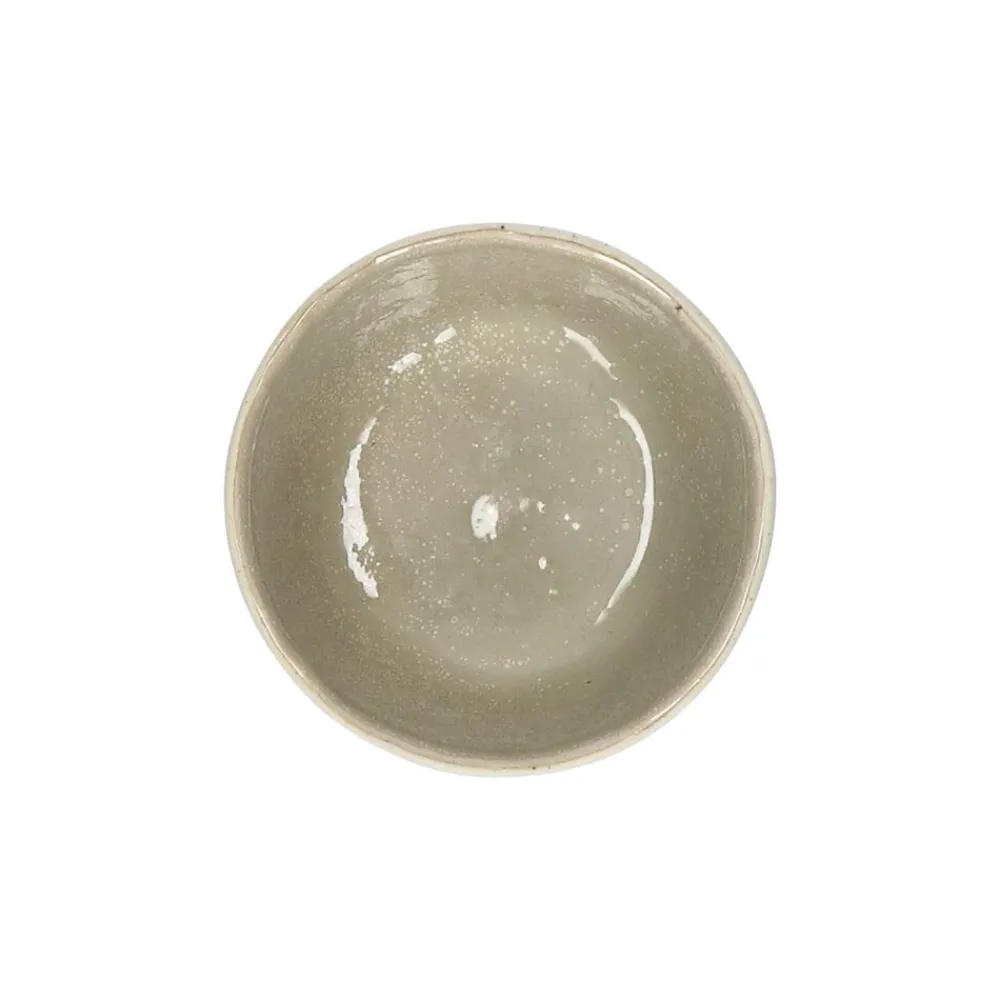Pomax Vaisselle-SPIRO - mini bol - grès - DIA 9 x H 4,2 cm - coquillage