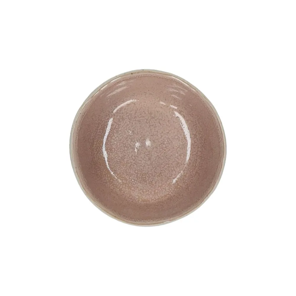 Pomax Vaisselle-SPIRO - mini bol - grès - DIA 9 x H 4,2 cm - poudre rose