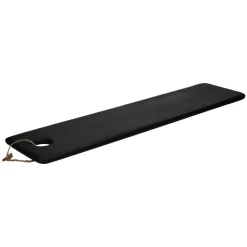 Pomax Saladiers / Plats À Servir-STANFORD - planche de service - bois de mangier / jute - L 70 x W 18 x H 1 cm - noir