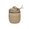 Pomax Bougies-STROMBOLI - bougie - céramique / cire - DIA 11,5 x H 15 cm - naturel