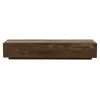 Pomax Tables Basses | Tables-TEMBA - table basse - bois récupéré - L 160 x 35 x H 30,5 cm - brun